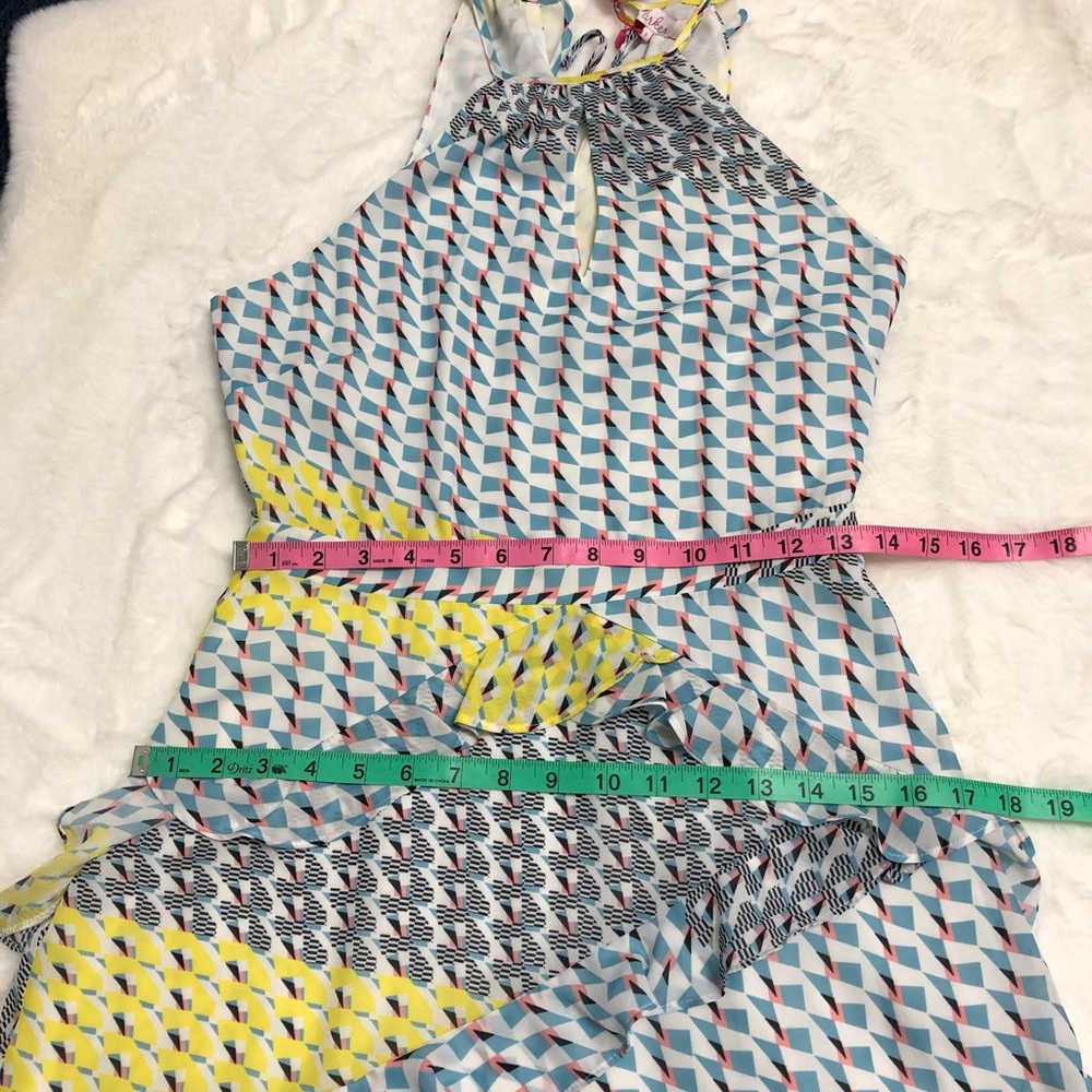 Parker Halter Ruffle Dress - Picture 11 of 13